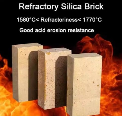 Lightweight Refractory Silica Insulating Brick High Temperature And Corrosion Resistance