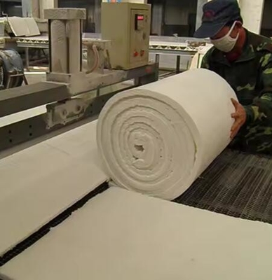 High Temperature Ceramic Fiber Aerogel Blanket Low Thermal Conductive Insulation Material