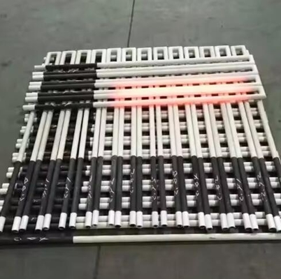 High Temperature 1400c 1500c Silicon Carbide Rod Heating Elements Sic Electric Heater Tubes For Furnace