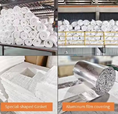 High Temperature Insulation Ceramic Fiber Wool Customized Aluminium Silicate Ceramic Fiber Products