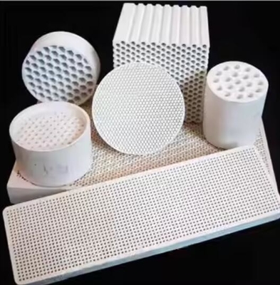 High Strength 50-200 Mm Cordierite Porous Infrared Honeycomb Ceramic Plate For Burner Thermal Shock Resistance