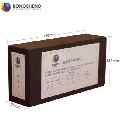 High Purity 98% MgO Magnesite Refractory Bricks Dead Burned Magnesia Brick For Cement Kilns