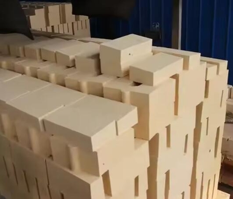 Furnace Lining Antistrip High Alumina Refractory Bricks 48%-80% Al2o3 Fire Resistance Brick Anti-Peeling Alumina Bricks