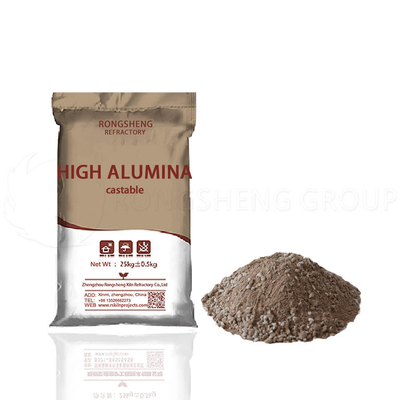 Furnace Lining Refractory Mud High Aluminium Cement Refractory Mortar For Fire Brick Laying