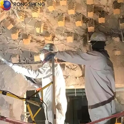 Industrial Furnace Suspended Fire Brick Excellent Thermal Shock Resistance Refractory High Alumina Anchor Bricks For Hot Stove