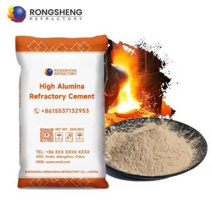 Refractory Calcium Aluminate Cement Ca50 Ca60 Ca70 C80 High Alumina Fire Cement For Refractory Castable