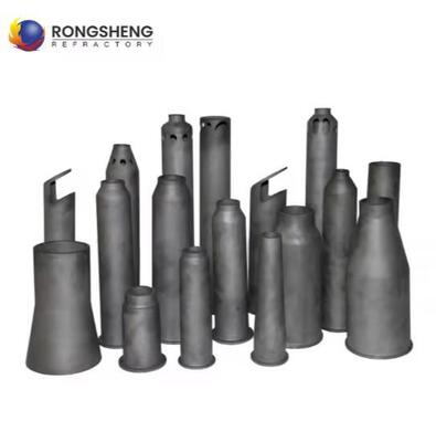 Rongsheng SiSiC RBSiC SiC Nitride Bonded Silicon Carbide Nozzle Burner Refractory For Industrial Furnace Kilns