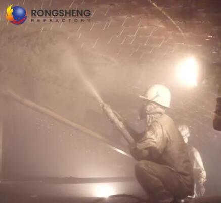 Ladle Lining Refractory Gunning Materials Tundish Spray Coating Gunning Mix Magnesia-Based Refractory Repair Mass For Furnace