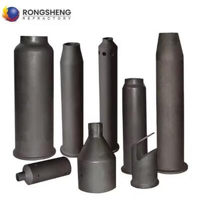 Refractory SIC Ceramic Desulfurization Nozzle Silicon Carbide Ceramic Spiral Tubes Si3N4 Silicon Nitride Spraying Gas Nozzle