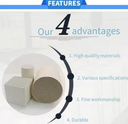 Rongsheng High Performance Alumina Cordierite Mullite Corundum Honeycomb Ceramic Regenerator For Regenerative Heating Furnace