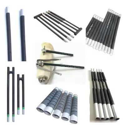 1500C 1600C 1800C High Temperature W U H Spiral Type Silicon Carbide Heater Rod Sic Heating Element For Electric Furnace Kiln