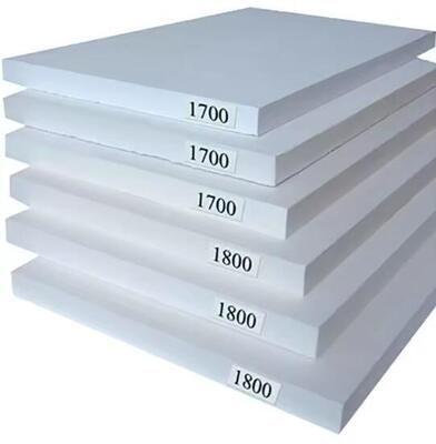 China Polycrystalline Mullite Fiber Boards 1600C 1800C Mullite Ceramic Fiber Board Refractory Furnace Lining Insulation Plate
