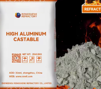 High Performance Refractory Casting High Alumina Low Cement Castable Industrial Furnaces Monolithic Refractory Lining Materials