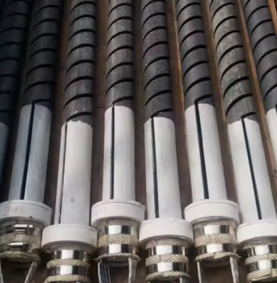 RONGSHENG Customized 1500C 100W-5000W Silicon Carbide Heater Element Sic Heating Rod For Electric Furnace And Kiln