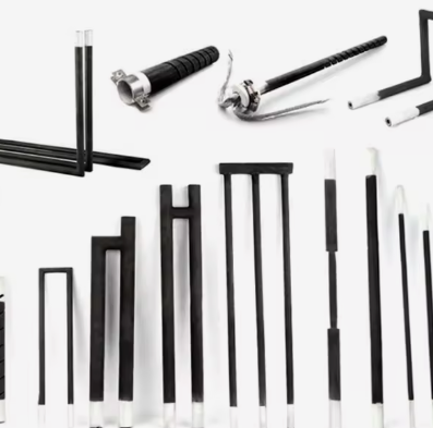 RONGSHENG Customized 1500C 100W-5000W Silicon Carbide Heater Element Sic Heating Rod For Electric Furnace And Kiln