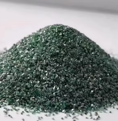 High Purity RONGSHENG Green Silicon Carbide Powder Abrasive Grit 240# 360# F1200 High Strength 1900 Refractory Ceramic