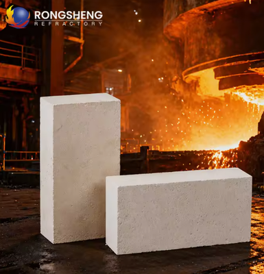High Strength Thermal Shock Resistant Refractory Brick Corundum Mullite Fire Bricks For Industrial Furnaces