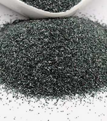 High Purity 90% 99% Black SiC Carborundum Silicon Carbide Powder Blasting Media for Polishing 24-240# Abrasive Grain Size