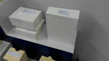 Square Shape High Purity Refractory Fire Bricks White Color For Glass Furnace