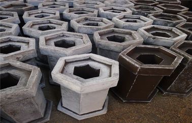 Cement Kiln Refractory Bricks , Al2O3 60% Heat Resistant Silica Mullite Brick