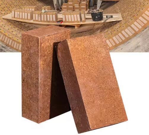 High Temperature Refractory Magnesium Brick Excellent Slag Resistance High Temperature Refractory Magnesium Brick Excellent Slag Resistance