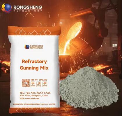 Ladle Lining Refractory Gunning Materials Tundish Spray Coating Gunning Mix Magnesia-Based Refractory Repair Mass For Furnace