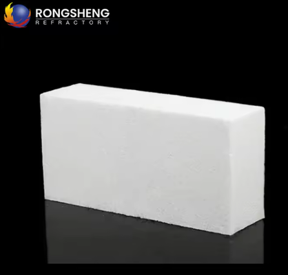 Rongsheng High Alumina Corundum Mullite Brick Refractory Lining Bricks For Glass Furnace Cement Kiln And Steel Industry