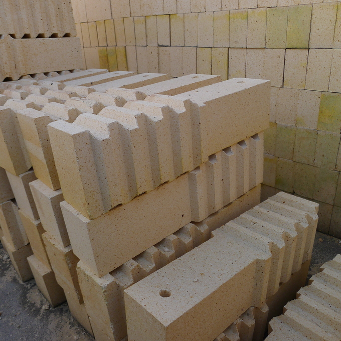 High alumina Furnace Bricks , 75 Al2O3 content refractory Anchor brick